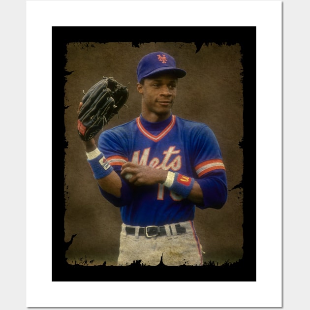 Darryl Strawberry - New York Mets, 1980 Wall Art by anjaytenan